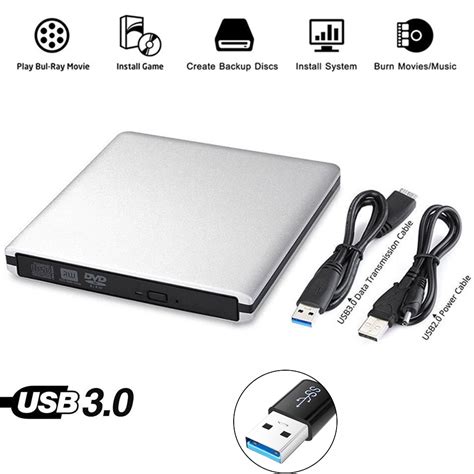 Typically, the disc will start playing automatically. for Samsung Asus Dell HP Ultrabook USB 3.0 External DVD ...