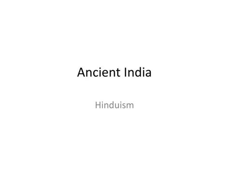 Ppt Ancient India Powerpoint Presentation Free Download Id2251747