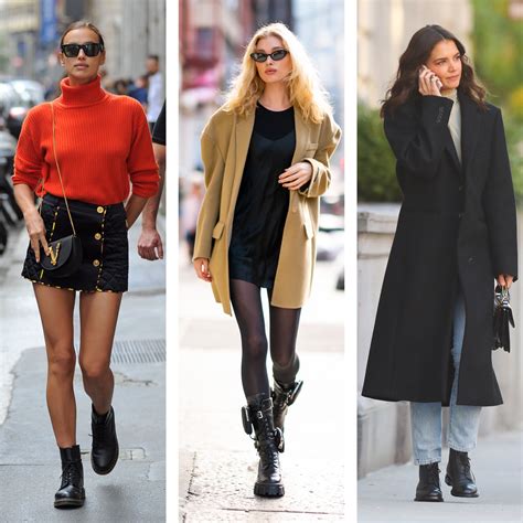 Best Combat Boot Outfits To Copy From Celebrities In 2019 Glamour