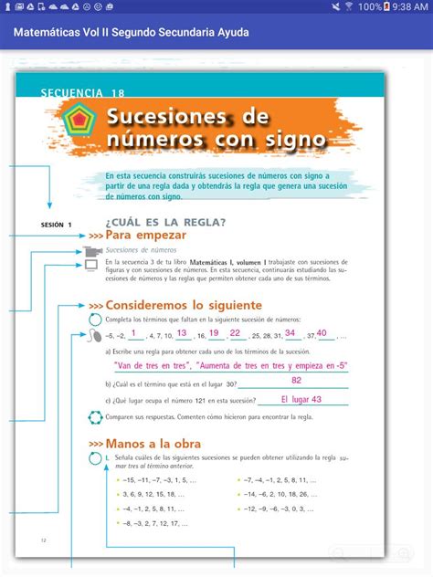 Las funciones cuadráticas en la construcción. Pagina Libro De Matematicas 1 De Secundaria Contestado ...