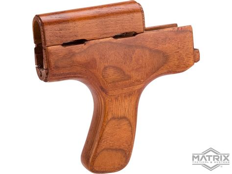 Matrix Romania Type Real Wood Ak Handguard W Vertical Grip Kit