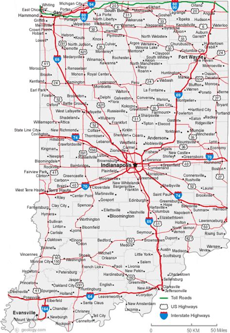 Capital Of Indiana Indianapolis Indiana Cities Indiana Map Map