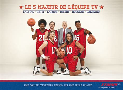 Elle a été lancée le 31 août 1998 sous le nom de l'équipe tv. L'Equipe TV présente sa nouvelle campagne pub - Le 5 ...