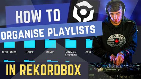 How To Manage Your Track Folders Import Playlists Into Rekordbox The Best Way Youtube