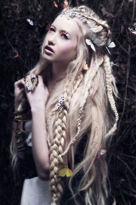 A breezy top knot keeps this style on trend and effortless. How to bleach hair white | Fairy hair, White blonde hair ...