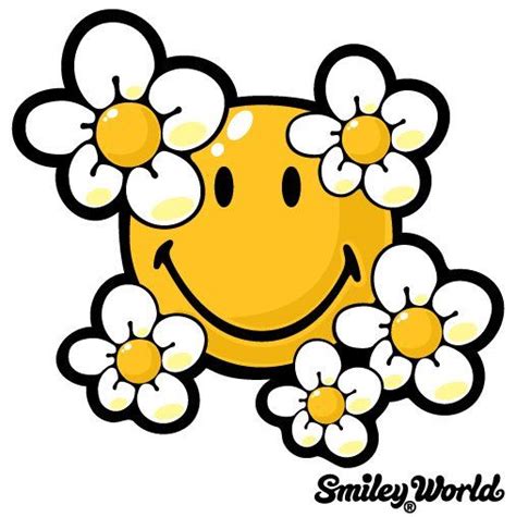 Smiley Face Daisy Clipart Best