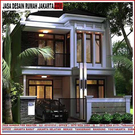 Rumah minimalis modern 2 lantai jasa desain rumah jakarta via jasadesainrumahjakarta.com. Desain Rumah Lebar 7 x 15 Minimalis Elegan Mewah 2 Lantai ...