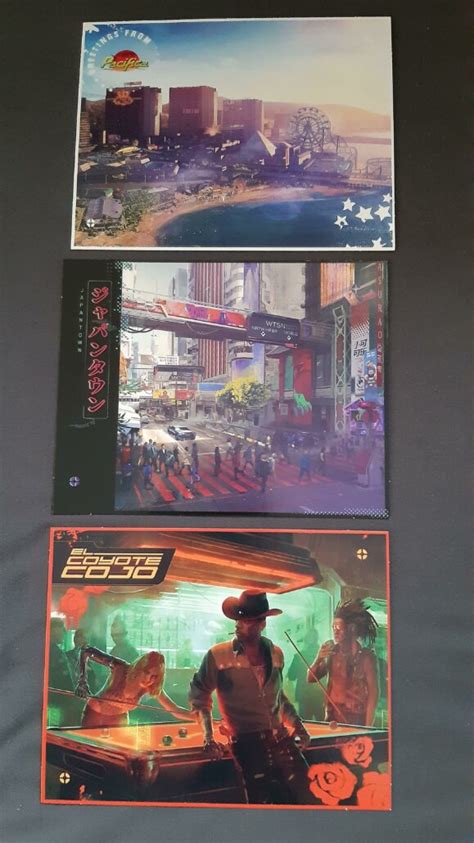 Cyberpunk 2077 map is very helpfull for cyberpunk 2077 players. Cyberpunk 2077 Full Map, Postcards From Physical Release ...
