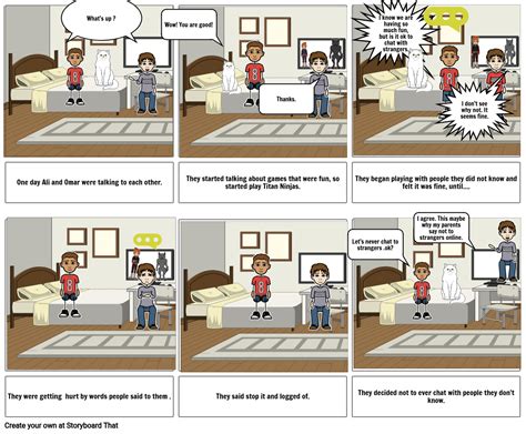 Dont Talk To Strangers Storyboard By D95e7648