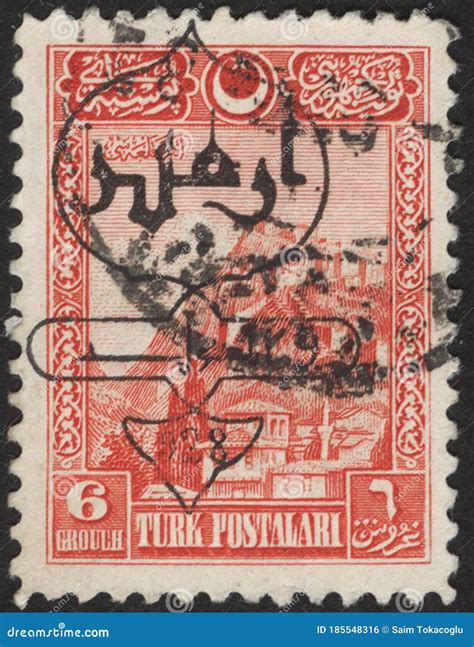 Republic Of Turkey Historical Stamp A Postage Stamp Printed In