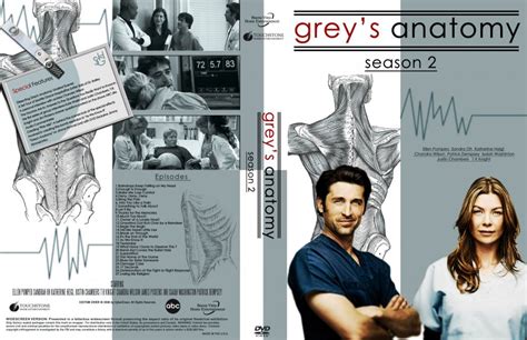 Greys Anatomy Season 2 Tv Dvd Custom Covers 753greys Anatomy