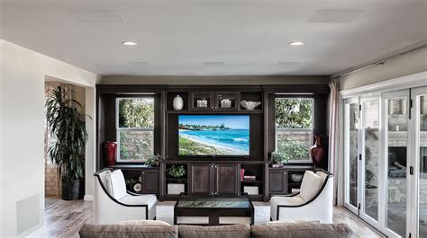 Yes, ceiling speakers are a great addition for surround sound experience. Reference In-Ceiling Surround Speaker