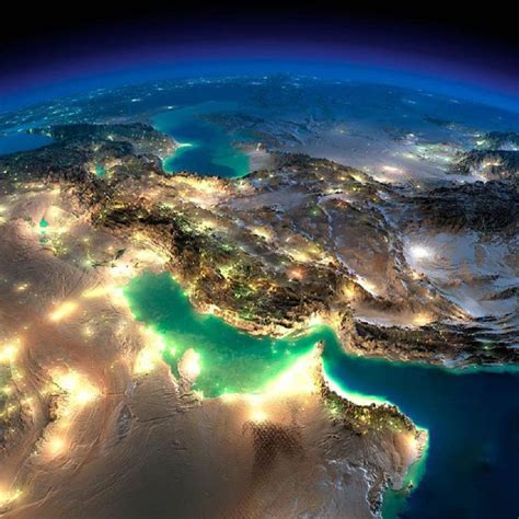 Persian Gulf By Night