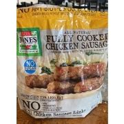 Jones Dairy Farm Chicken Sausage Fully Cooked Calories Nutrition