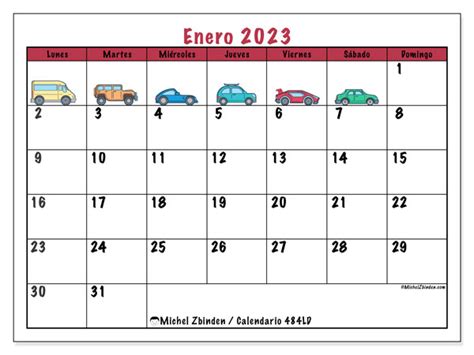 Calendarios Enero De 2023 Para Imprimir Michel Zbinden Ar