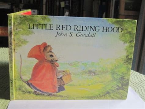 Little Red Riding Hood By Goodall John Sgrimm Jacobgrimm Wilhelm Very Good Hardcover