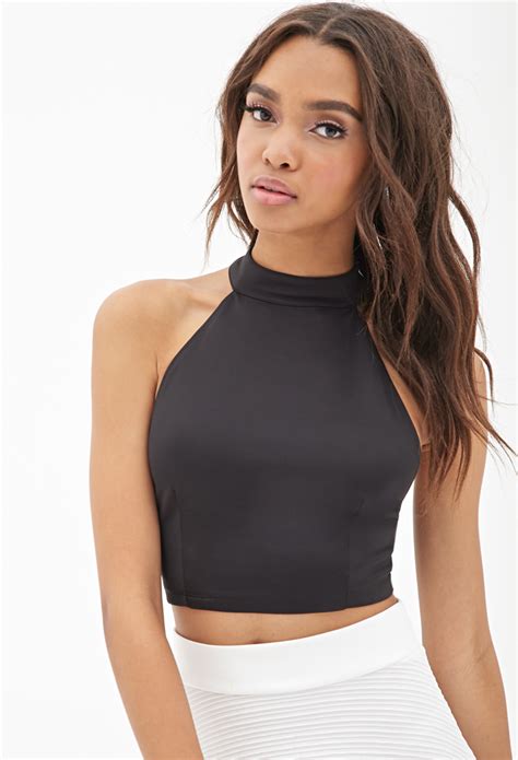 Bottoms out women's flannel pajama set. Forever 21 Scuba Knit Halter Top in Black - Lyst