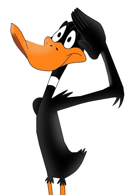 Daffy Duck Saluting Digital By Captainedwardteague On Deviantart