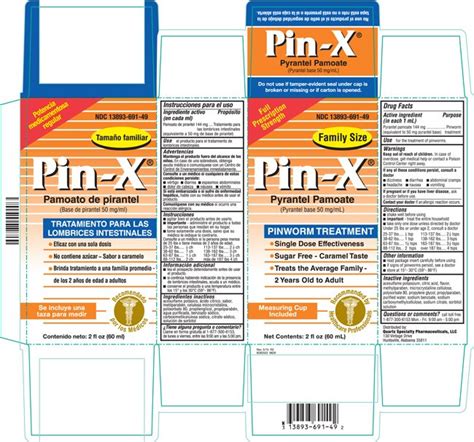Pin X Suspension Quartz Specialty Pharmaceuticals Llc