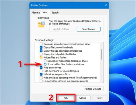 How To Show Hidden Files On Windows 11