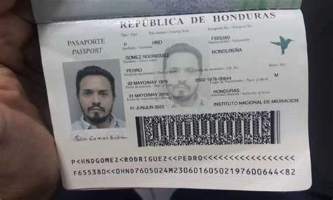 Capturan A Nicaragüense Con Pasaporte E Identidad Hondureña Proceso