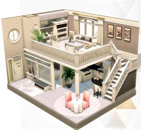 The Sims 4 Creations By Agathea In 2020 Sims 4 House Design Sims