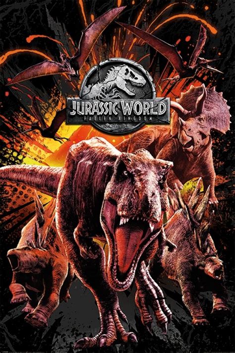 Jurassic Park Posters Jurassic World Fallen Kingdom