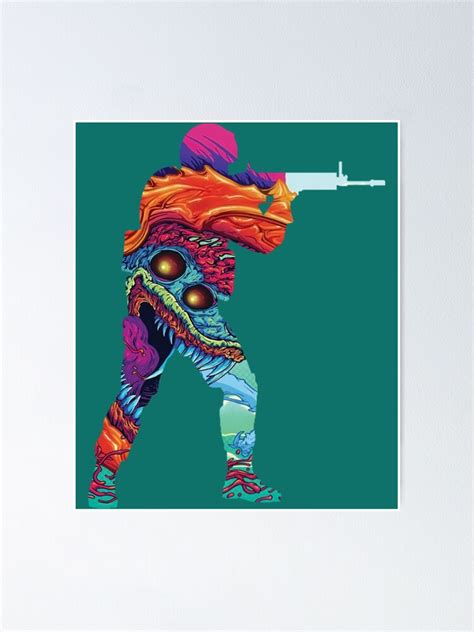 Hyper Beast Csgo Poster For Sale By Pumblec Redbubble