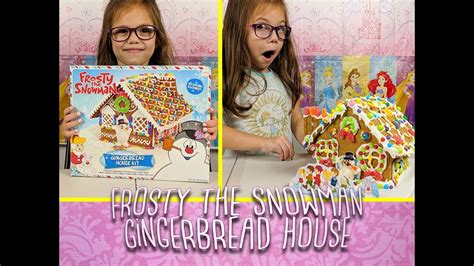 Frosty The Snowman Gingerbread House Youtube