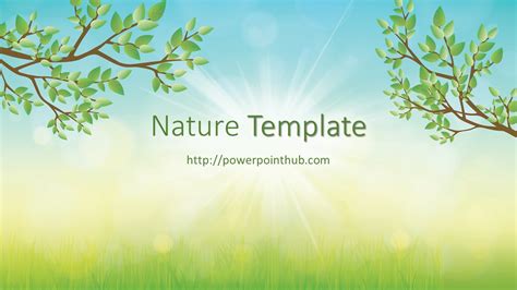 Powerpoint Template Free Nature