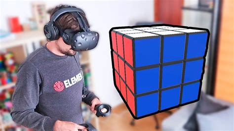 ¡resolviendo El Cubo De Rubik En Realidad Virtual Youtube