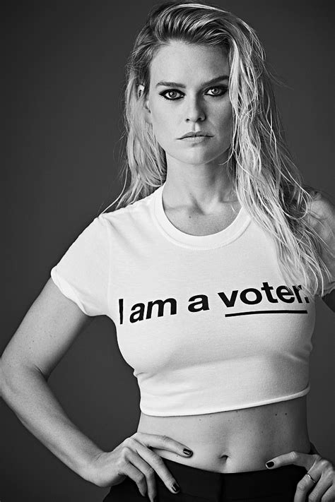 Olivia Munn Poses For Violet Greys I Am A Voter Campaign Ahead Of