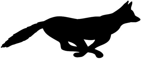 Download SignSpecialist.com - Beevault Decals - Running fox silhouette vinyl sticker. Customize on line ...