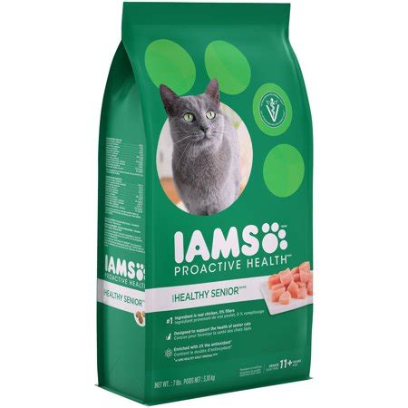 It's always best to get food appropriate for it's age, e.g. IAMS PROACTIVE HEALTH HEALTHY SENIOR Dry Cat Food 7 Pounds ...