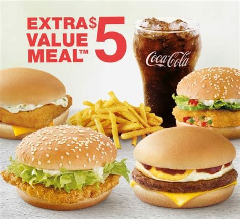 5 Extra Value Meals Are Still A Thing At Mcdonalds Singapore Great