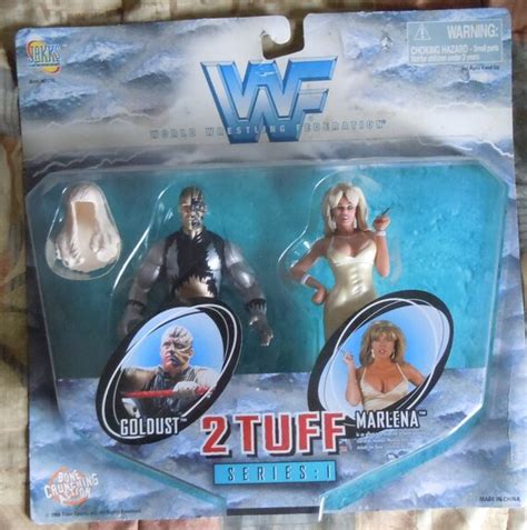 Goldust & Marlena WWF 2 Tuff Series 1 Jakks by TheWrestlingBurn