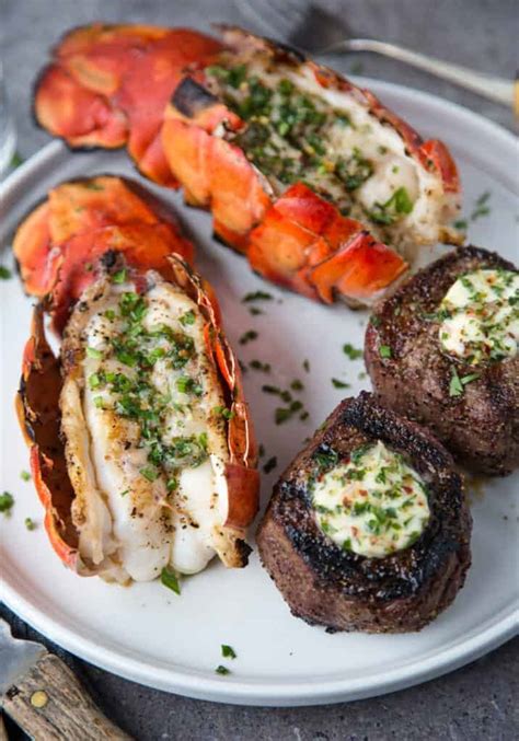 Surf And Turf On The Grill With Herb Compound Butter Project Isabella