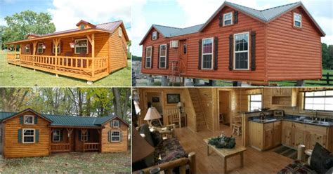 This Tiny Loft Cabin Has A Wonderfully Traditional Look About It