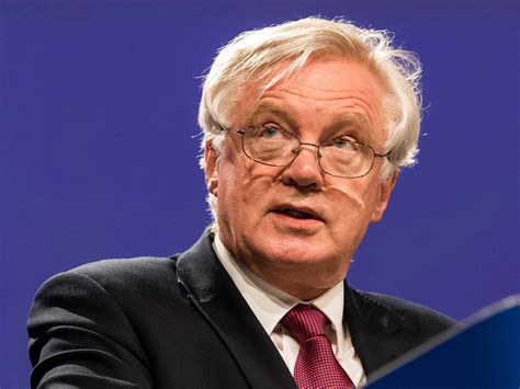 David Davis Brexit Secretary On Collision Course With Business Leaders