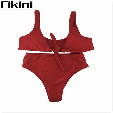 Cikini Bikini Set 2018 Summer Swimwear Biquini Women Sexy Beach Swimsuit Bathing Suit Push Up