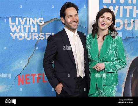 L R Paul Rudd And Aisling Bea At The Netflixs Living With Yourself