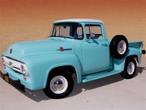 1956 Ford F 100 What A Stock 56 Ford F 100 Actually Looks Like