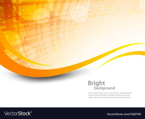 Abstract Orange Background Royalty Free Vector Image