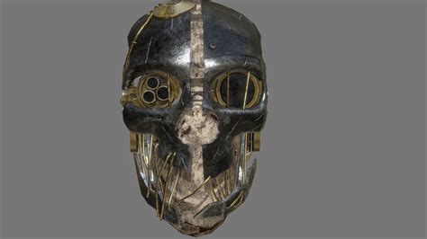 Corvo Attano Mask Dishonored 3d Model By Marioffgallo 427534f