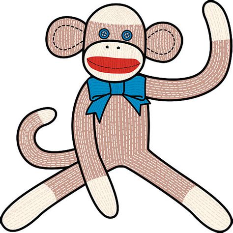Sock Monkey Illustrations Royalty Free Vector Graphics And Clip Art Istock