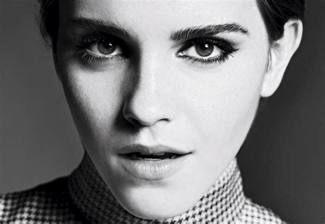 Black And White Portraits Of Emma Watson