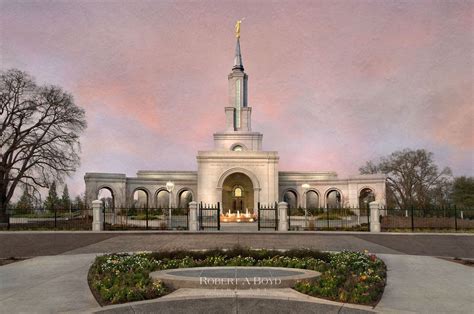 Sacramento Temple Holy Places Robert A Boyd Fine Art And Lds Temples