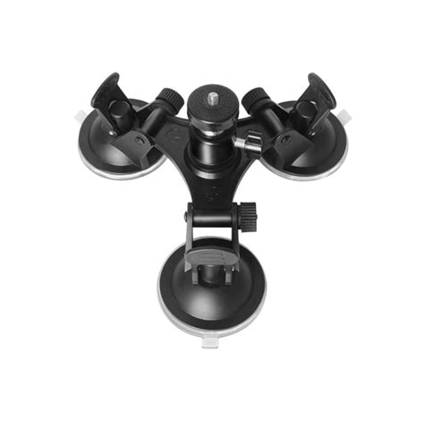 This way, up to 2 can fail and i won't lose my camera. Triple Suction Cup Action Camera Mount