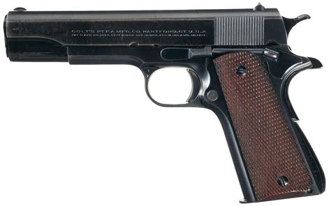 First Year Production Colt 38 Super Model Semi Automatic
