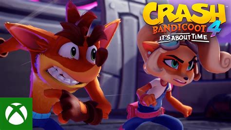 Crash Bandicoot 4 Its About Time Gameplay Launch Trailer Youtube